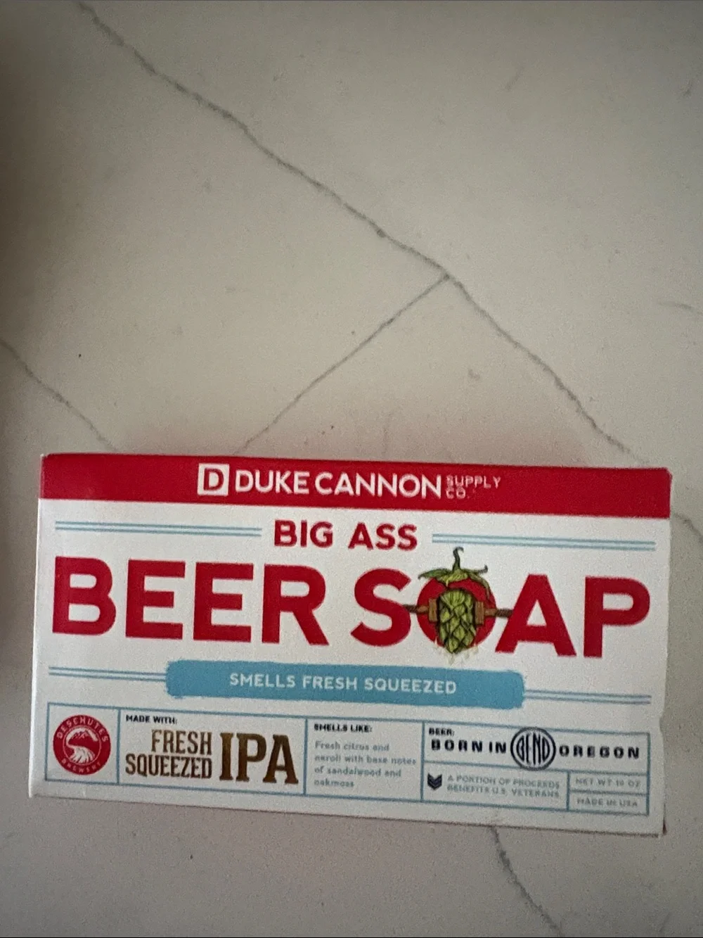 Duke Cannon Big Ass Beer Soap new